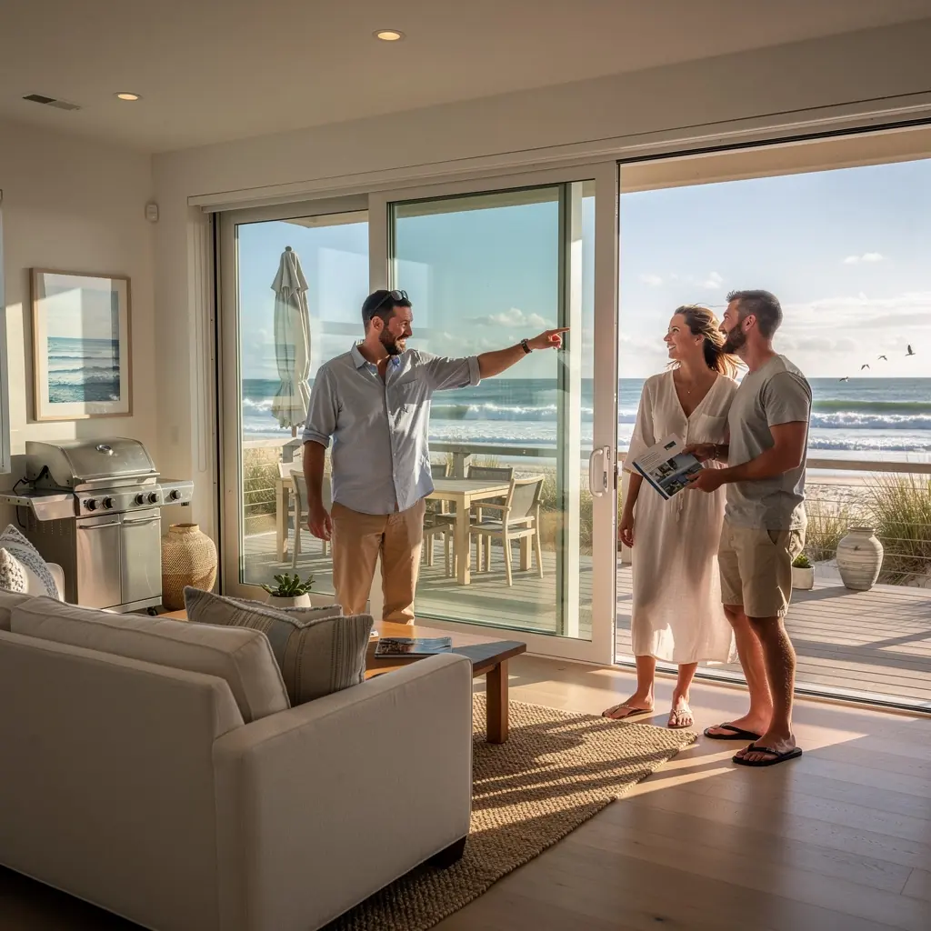 Plan piętra przedstawiający układ pomieszczeń w nowym domu do zakupu.